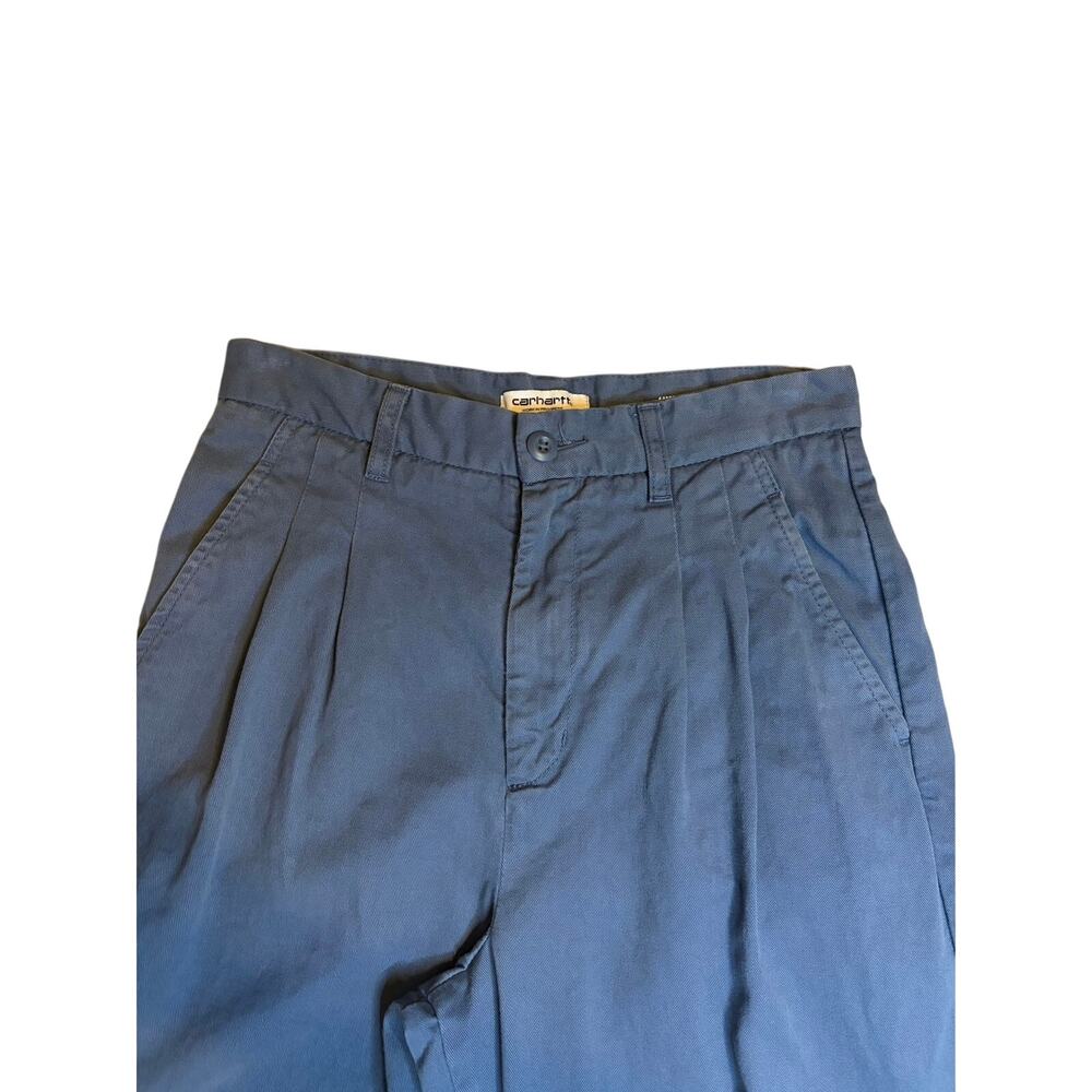 Carhartt WIP Women’s Cara Pant NWOT Size 27 Blue Rare Discontinued Archival - Picture 3 of 5